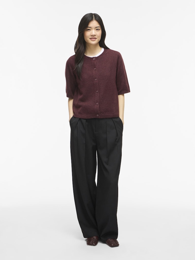 VILiga 2/4 O-Neck Cardigan Port Royale