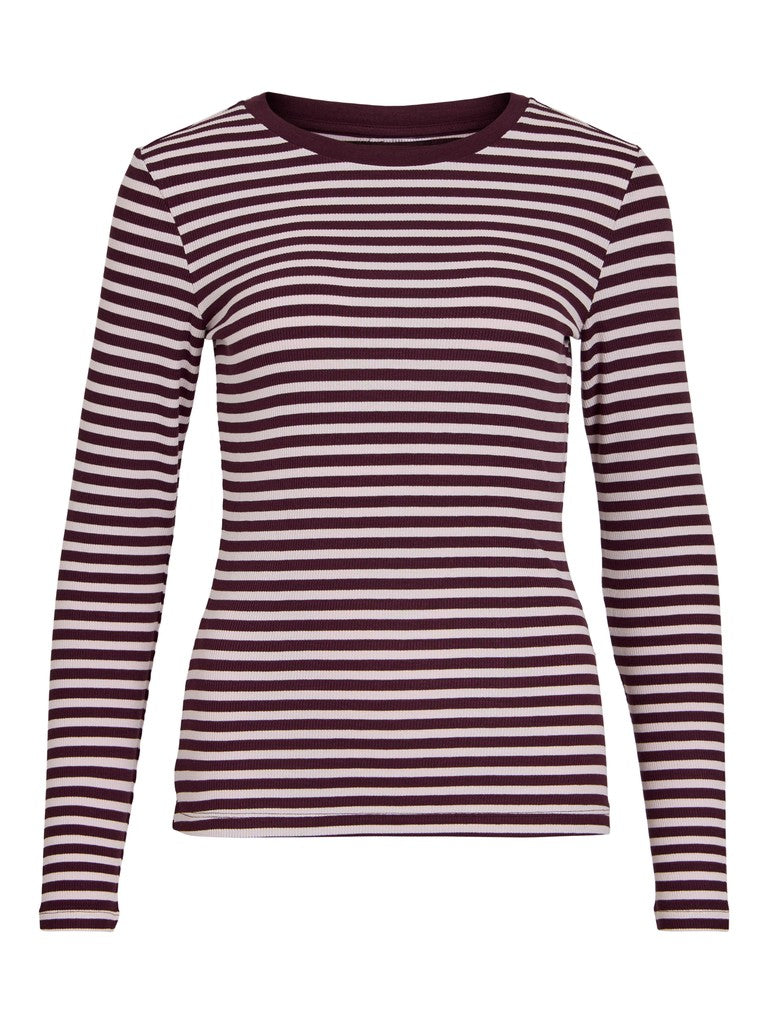 VIAvera O-Neck L/S Top Port Royale