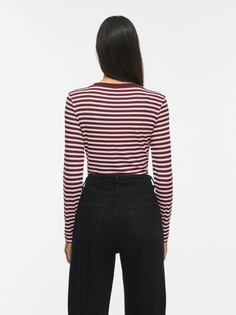 VIAvera O-Neck L/S Top Port Royale