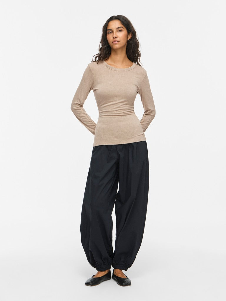 VIAmbiosa O-Neck Top Natural