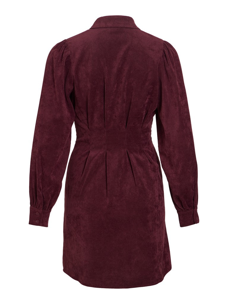 VICordu L/S Shirt Dress Port Royale