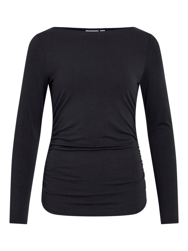 VISempara Boatneck Top Black