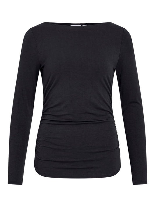 VISempara Boatneck Top Black