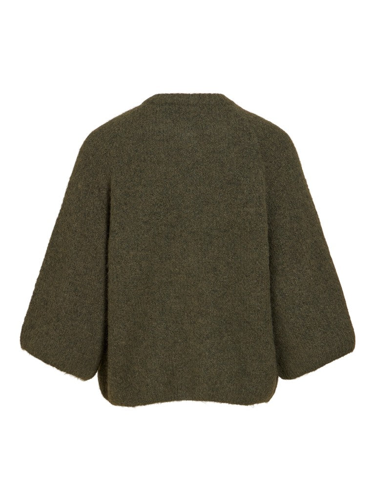 VIBows 3/4 Knit Cardigan Forest Night