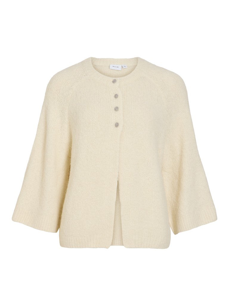 VIBows 3/4 Knit Cardigan Birch