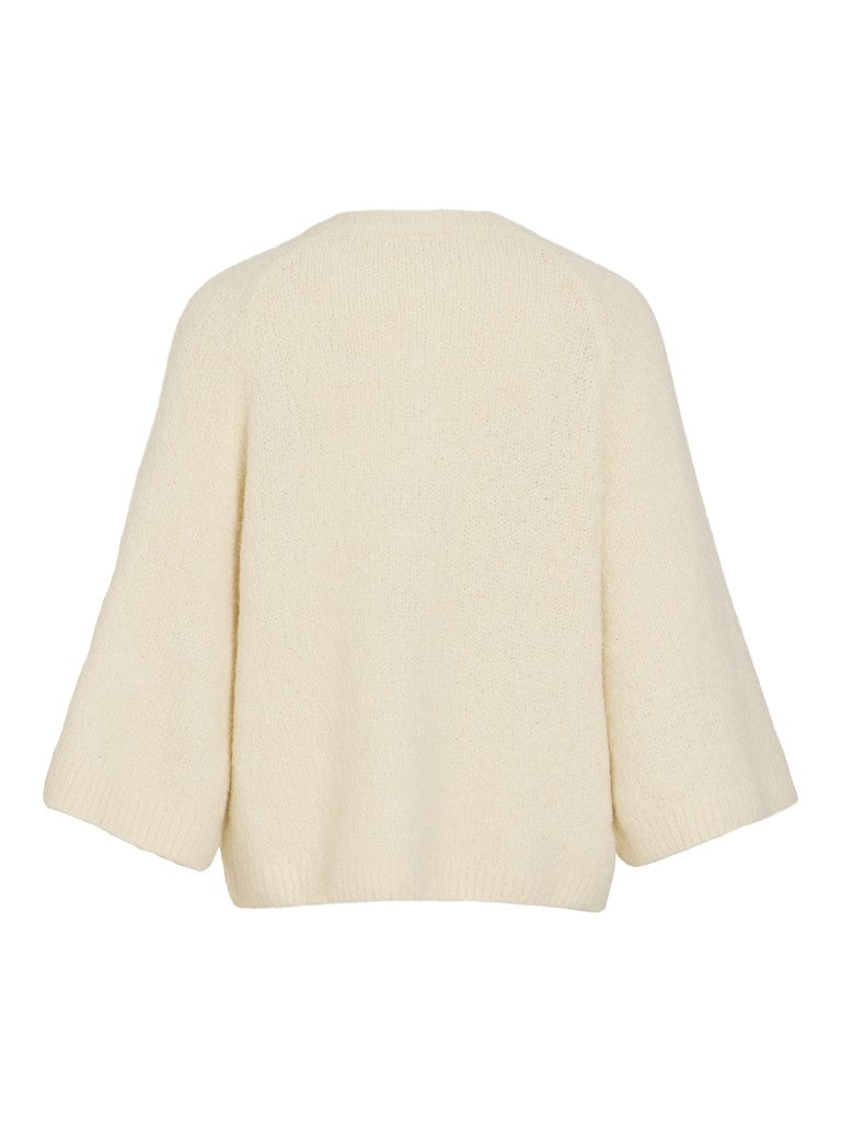 VIBows 3/4 Knit Cardigan Birch