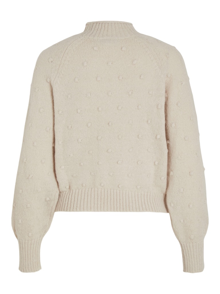 VITuli O-Neck L/S Knit Top Birch
