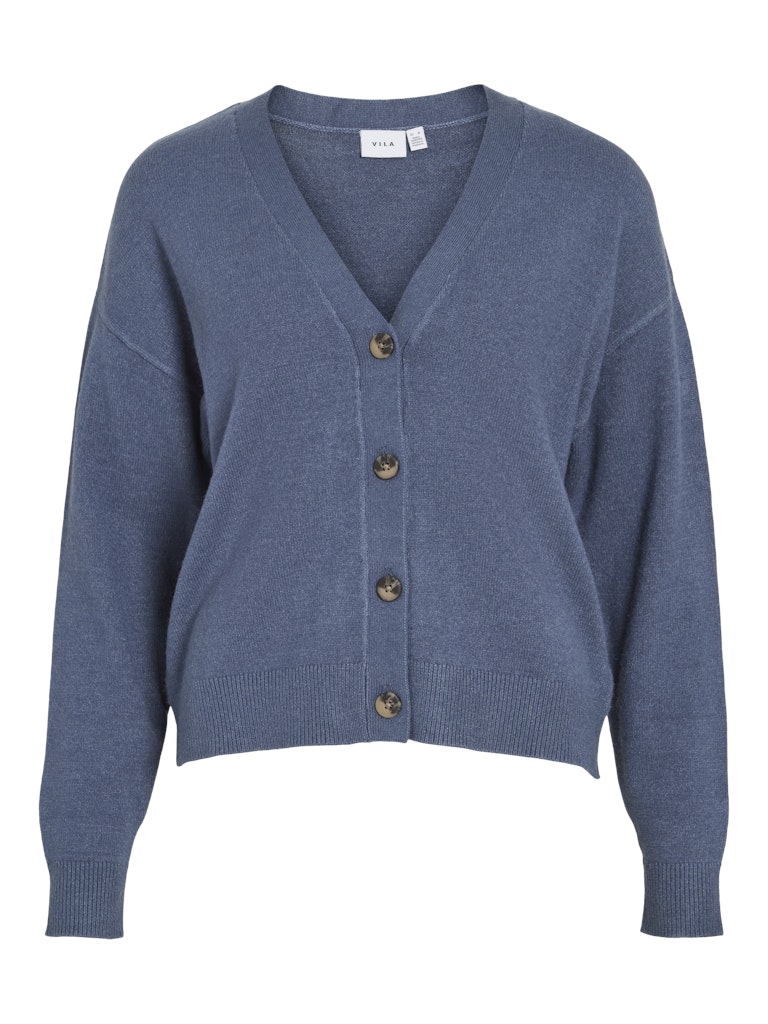 VIRil V-Neck Knit Cardiagan Vintage Indigo