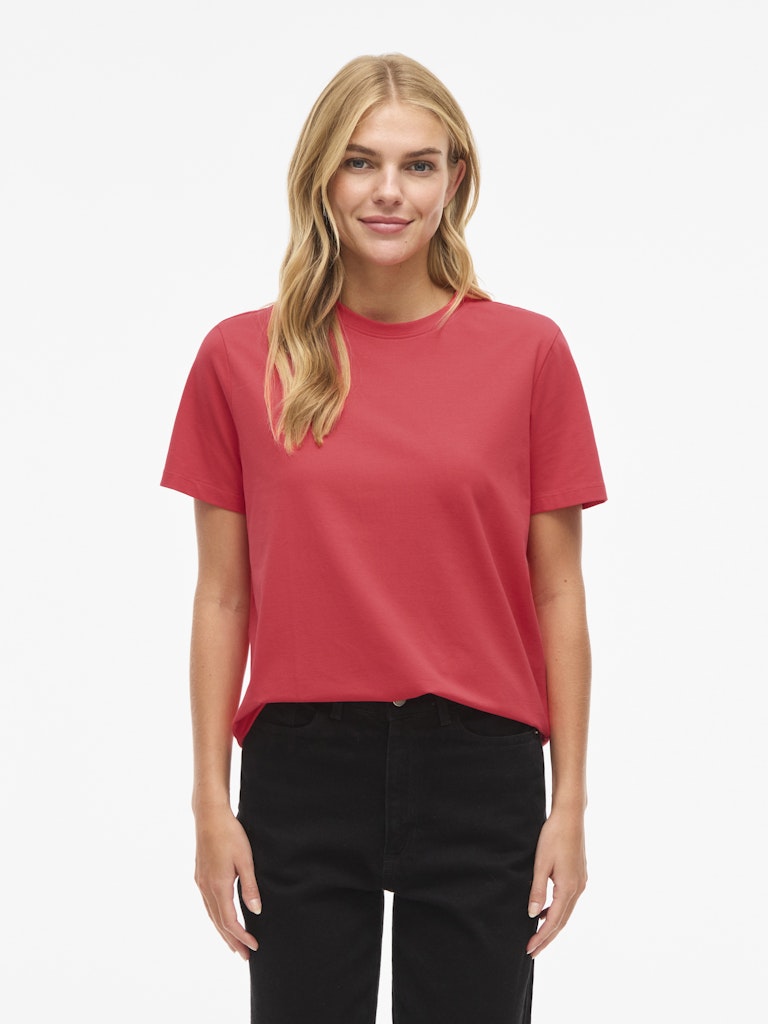 VINora S/S T-Shirt Hibiscus