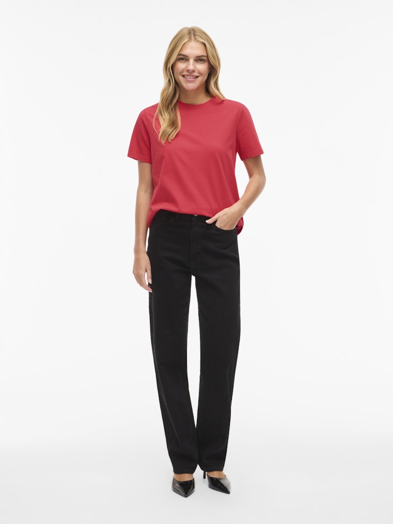 VINora S/S T-Shirt Hibiscus
