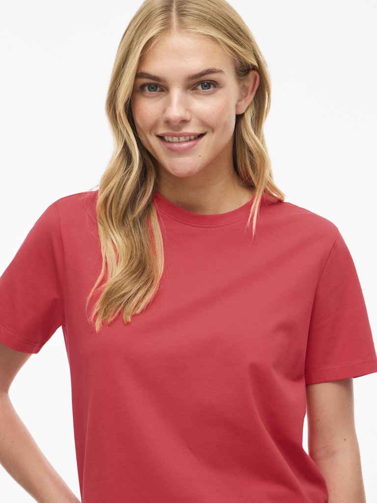 VINora S/S T-Shirt Hibiscus