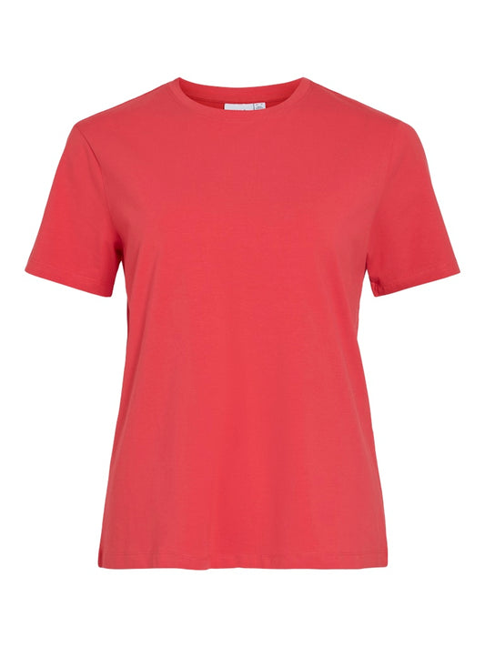 VINora S/S T-Shirt Hibiscus