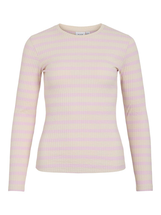 VIAmelie O-Neck L/S Top Winsome Orchid