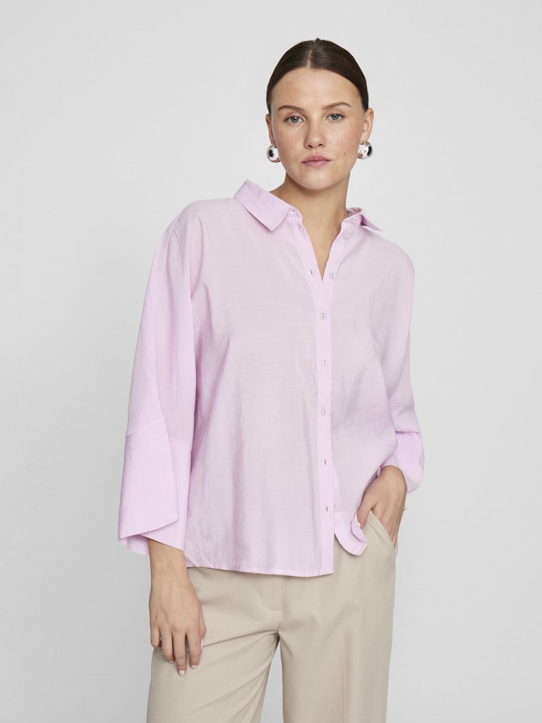 Viaspyn 3/4 Loose Shirt Winsome Orchid