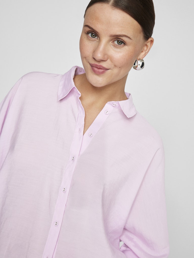 Viaspyn 3/4 Loose Shirt Winsome Orchid