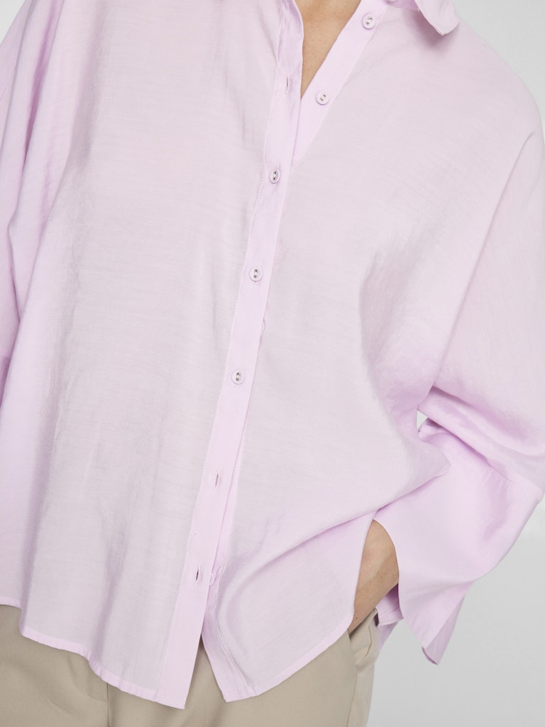 Viaspyn 3/4 Loose Shirt Winsome Orchid