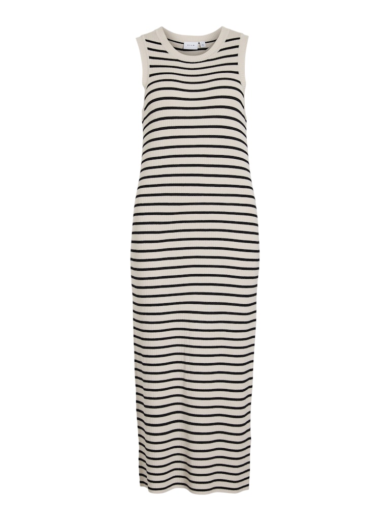 VIZicha O-Neck L/S Midi Dress Birch Black