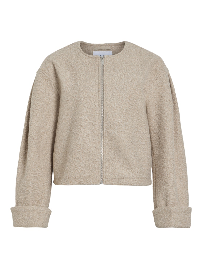 VIJadas New Zipper Jacket Natural