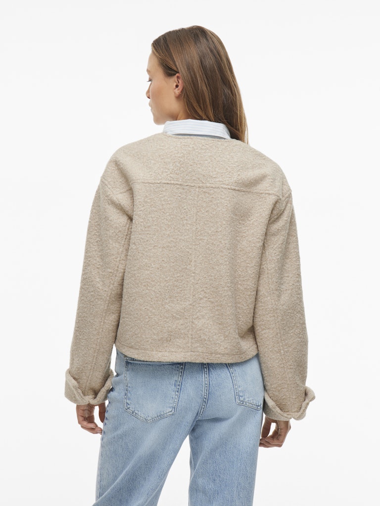 VIJadas New Zipper Jacket Natural