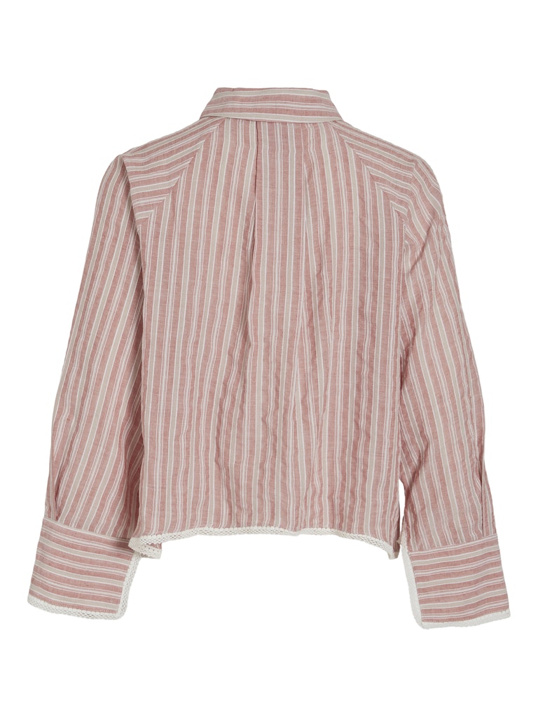 VIHadil L/S Shirt Brick Dust