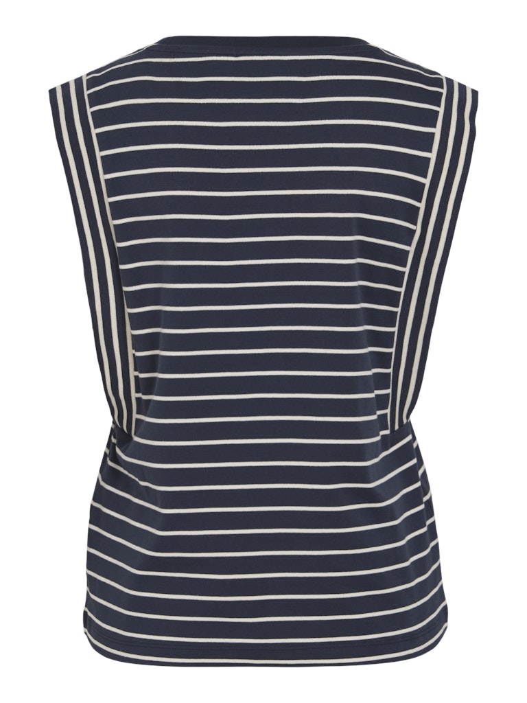 VIVeriana O-Neck Navy Blazer