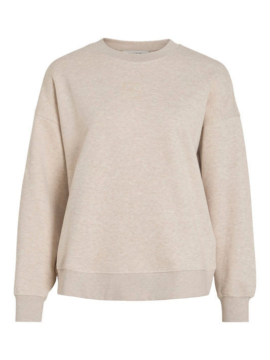 ROUNellie LS O-Neck Sweatshirt Super Light Natural