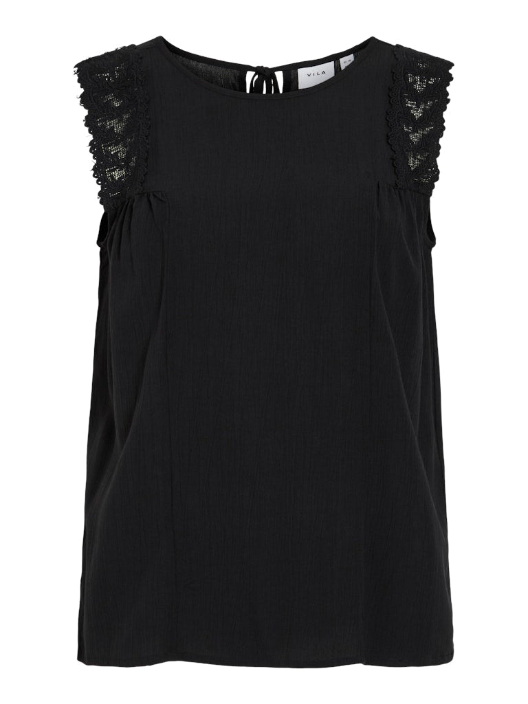 VIPernillu O-Neck Top Black