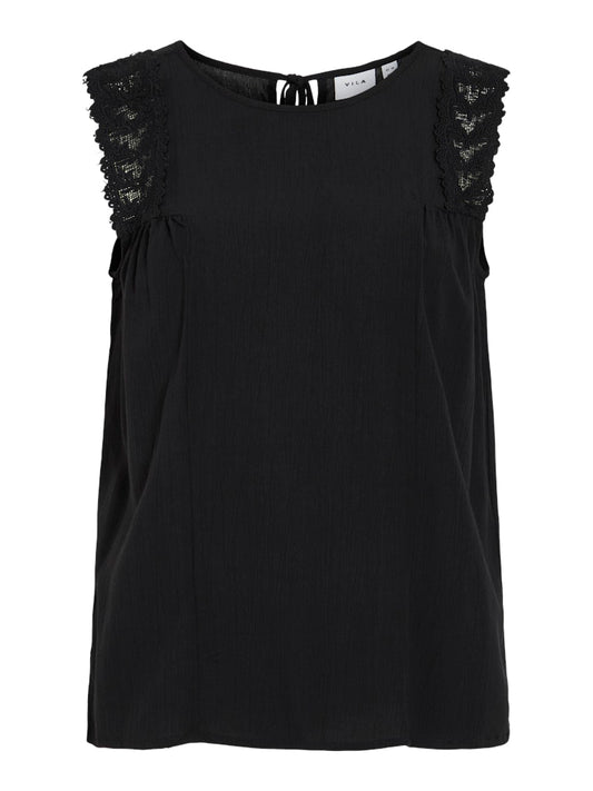 VIPernillu O-Neck Top Black