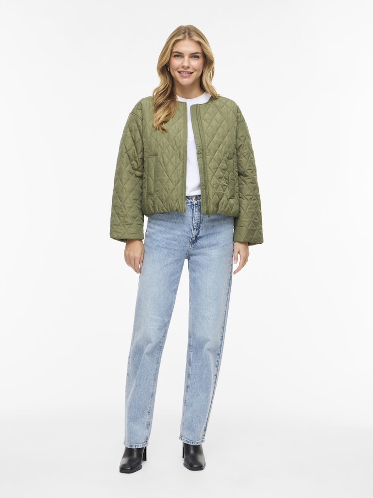 VITate L/S Quilted Jacket Olivine