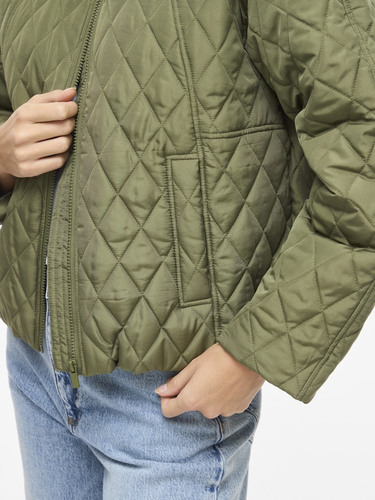 VITate L/S Quilted Jacket Olivine