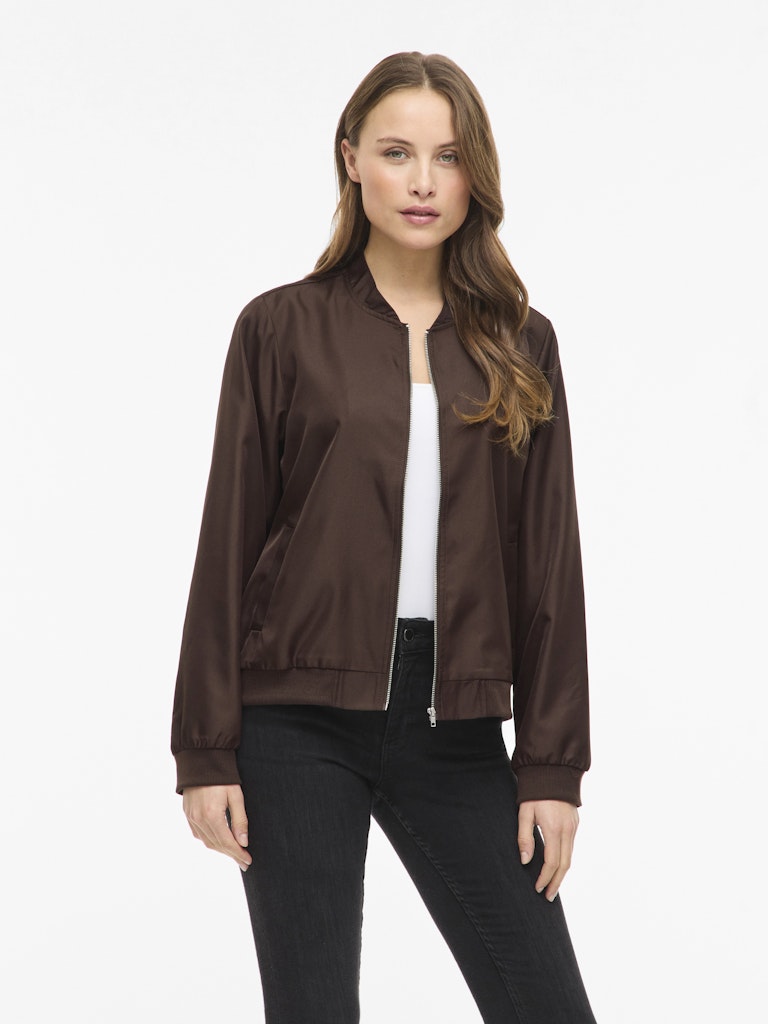 VIPapaya L/S Bomber Jacket Coffe Bean