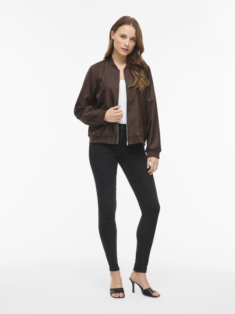 VIPapaya L/S Bomber Jacket Coffe Bean
