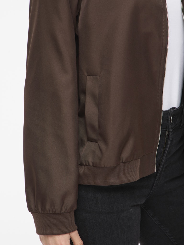 VIPapaya L/S Bomber Jacket Coffe Bean