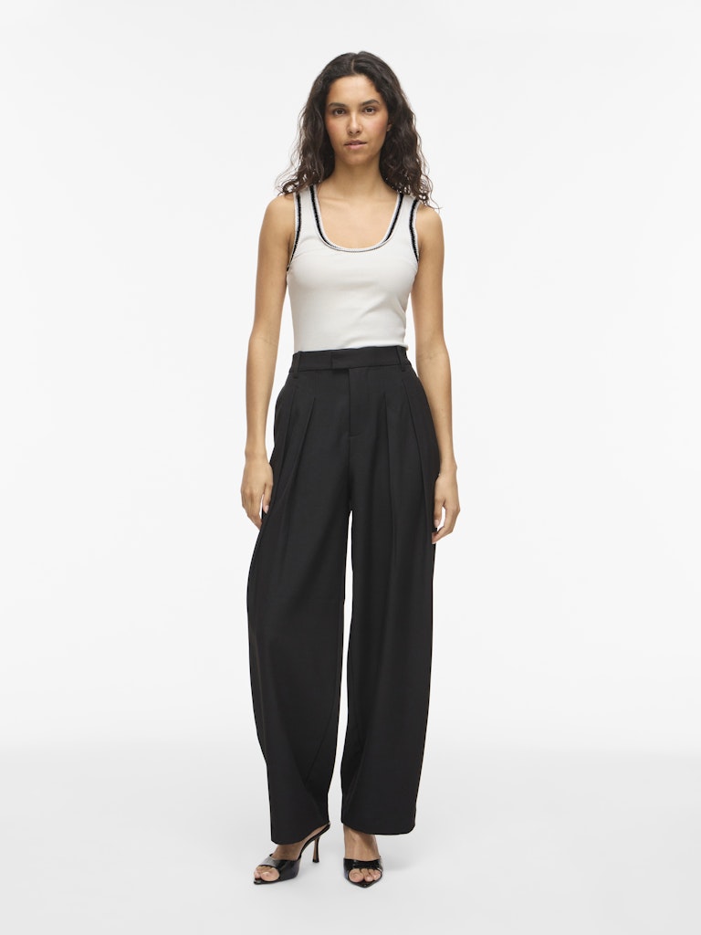 VIMovana O-Neck S/L Trop Snow White