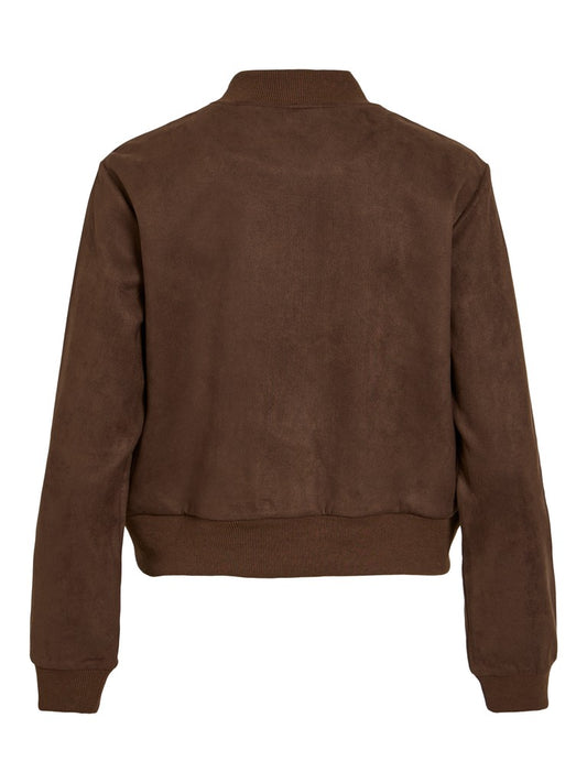 VINili L/S Bomber Jacket Coffee Bean