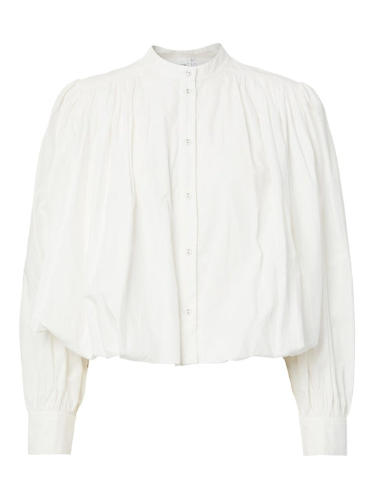 YASCilva LS Short Shirt Star White