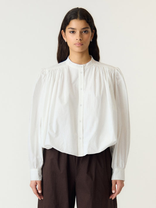YASCilva LS Short Shirt Star White