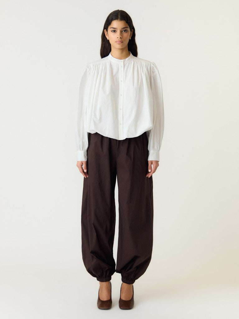 YASCilva LS Short Shirt Star White