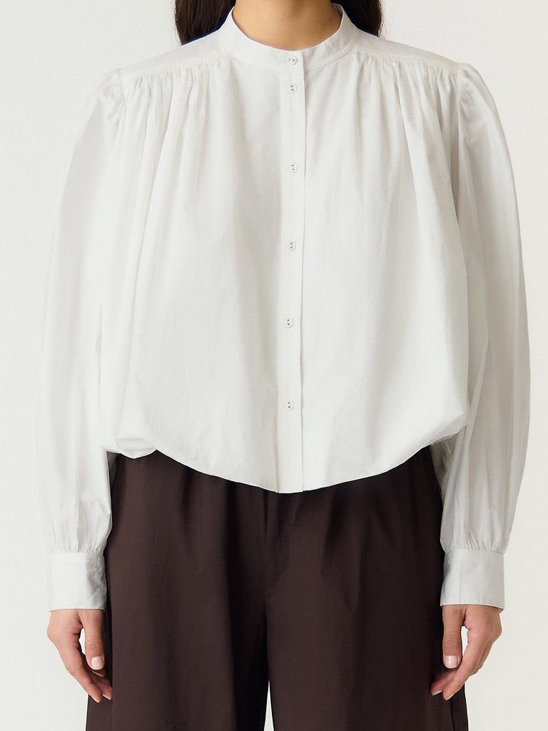 YASCilva LS Short Shirt Star White