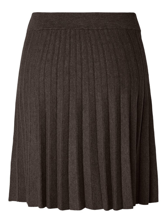 YASElena HÄW Pleated Skirt Coffe Bean