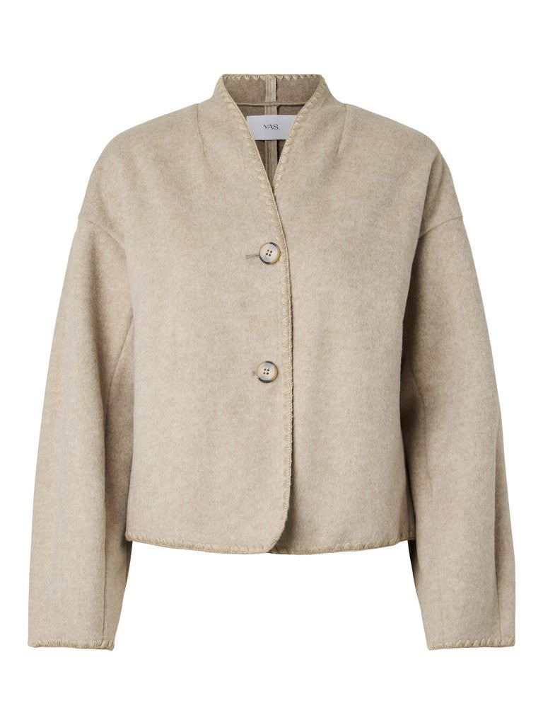 YASuma LS Jacket Taupe Gray