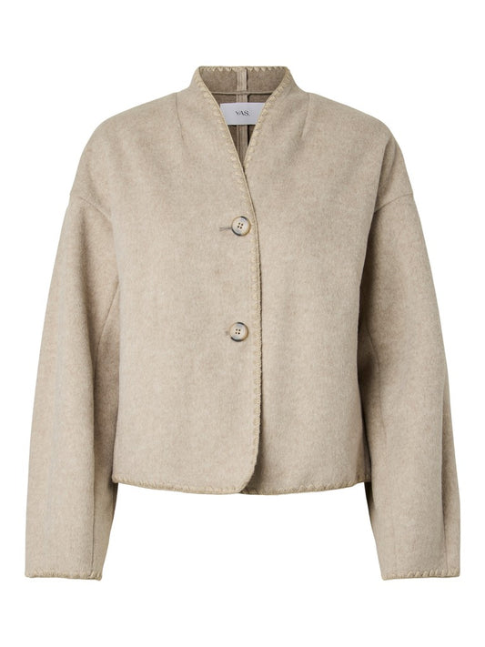 YASuma LS Jacket Taupe Gray