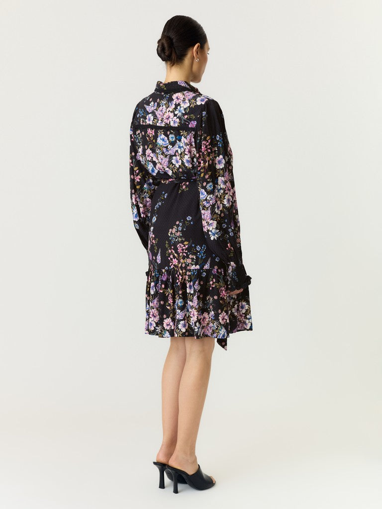 YASTilera LS Shirt Dress Black Tilly