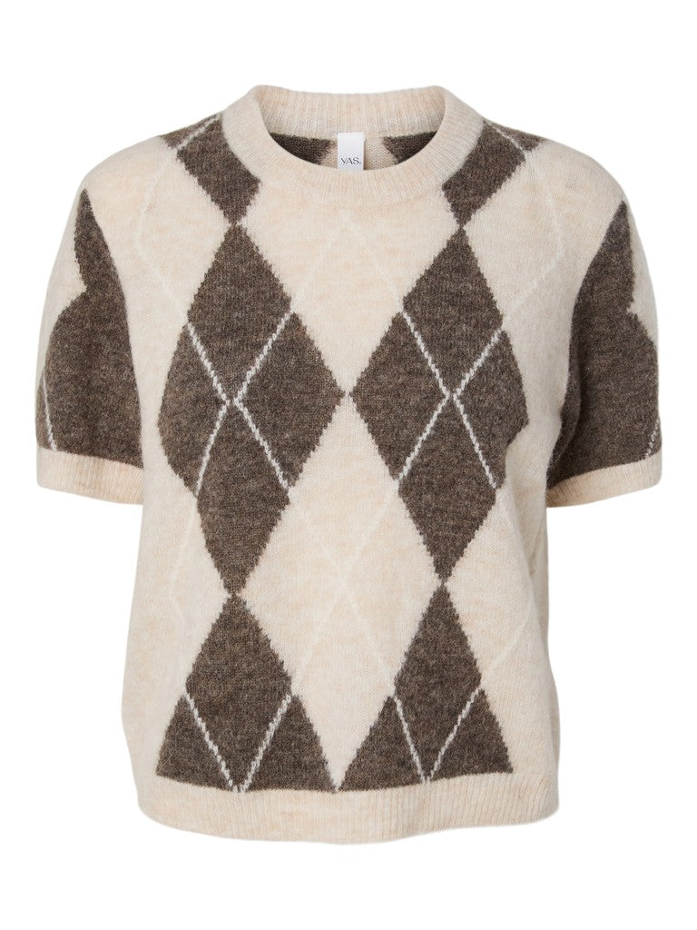 YASJohi SS Wool Blend Pullover Oatmeal