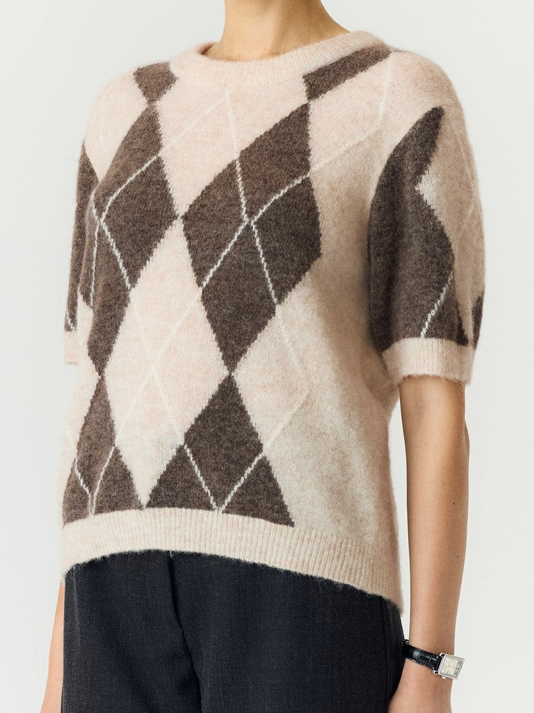 YASJohi SS Wool Blend Pullover Oatmeal