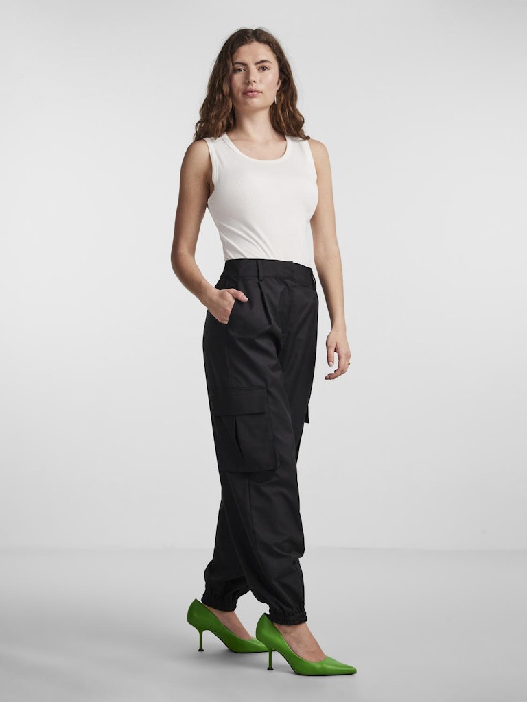 YASPenni HW Ankle Pant Black