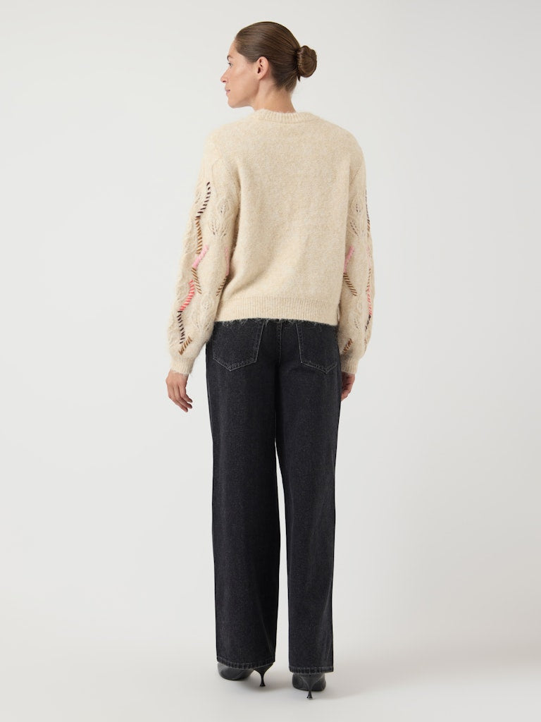 YASGabbi LS Knit Pullover Birch