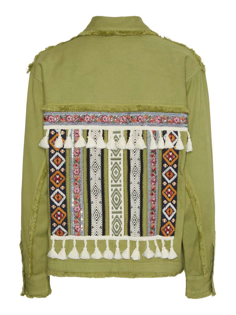 YASTokka Embroidery Jacket Mosstone