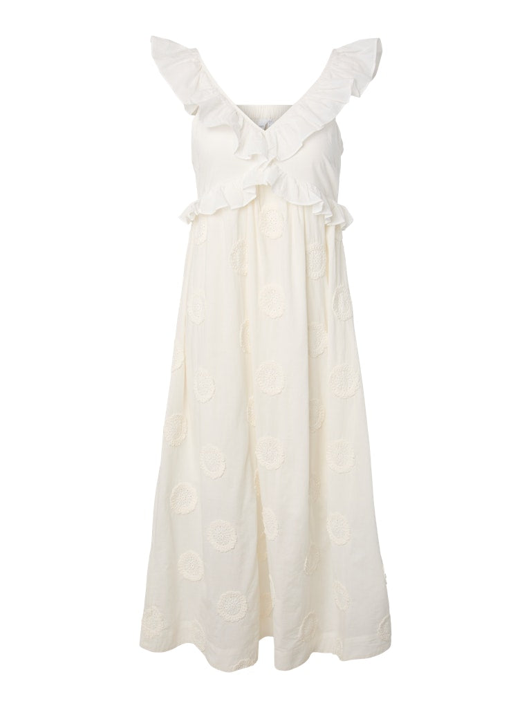 YASNama SL Long Dress Star White