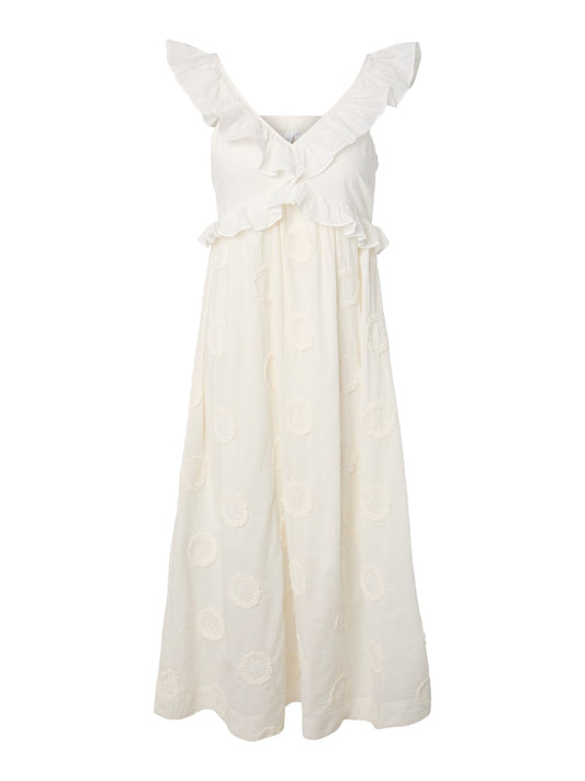 YASNama SL Long Dress Star White